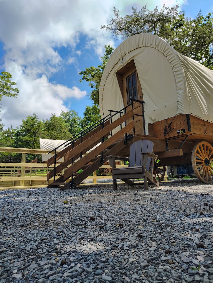 Pond View | Glamping Getaway | Farm | Fire Pit